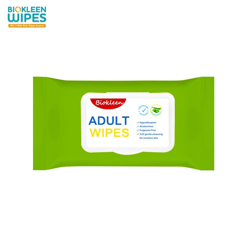 Washcloths Manufacturer - Biokleen OEM Manufacturers 100 Counts 32x20cm FreshFeel Biodegradable Sensitive Disposable