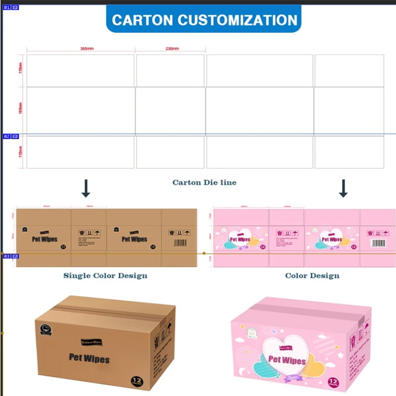 Dog Wipes Supplier - Biokleen Custom China Manufacturer 100 Extra Thick Organic Lavender Scented Dog Wipes for Paws