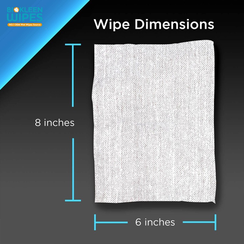 Golf Wipes Supplier - Biokleen OEM 20 Count Powerful Cleaner Removes Grime Dirt Sweat Unscented Golf Club Grip