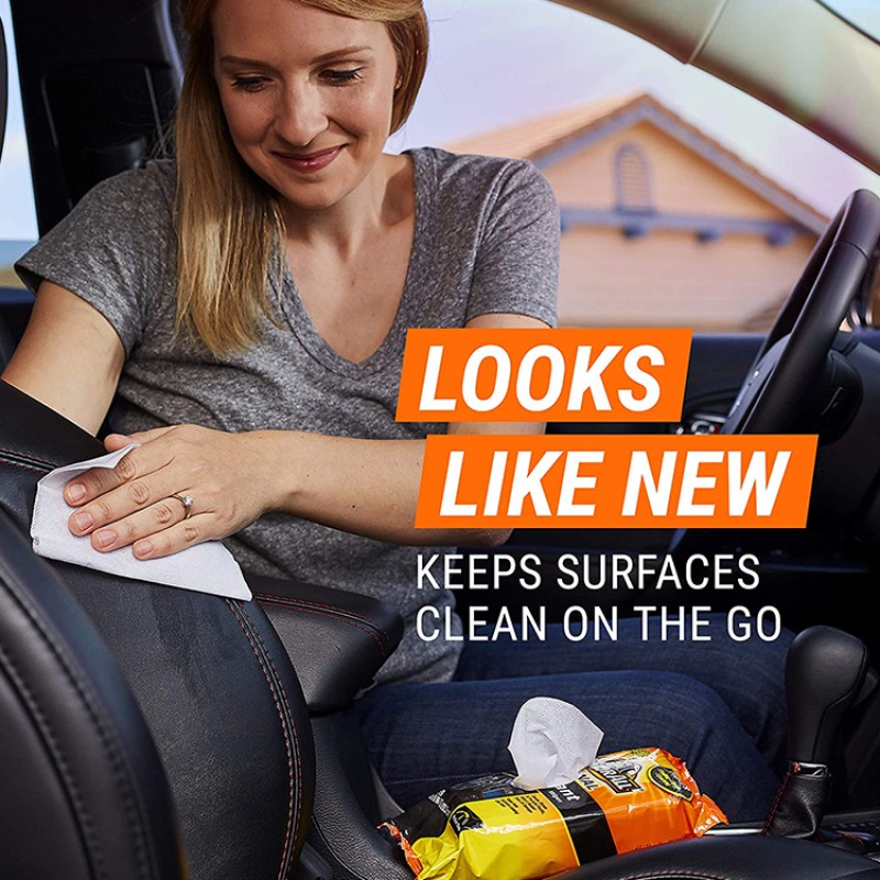 Canister Wipes Factory - Biokleen 60 Count Canister Car Dashboard Wipes