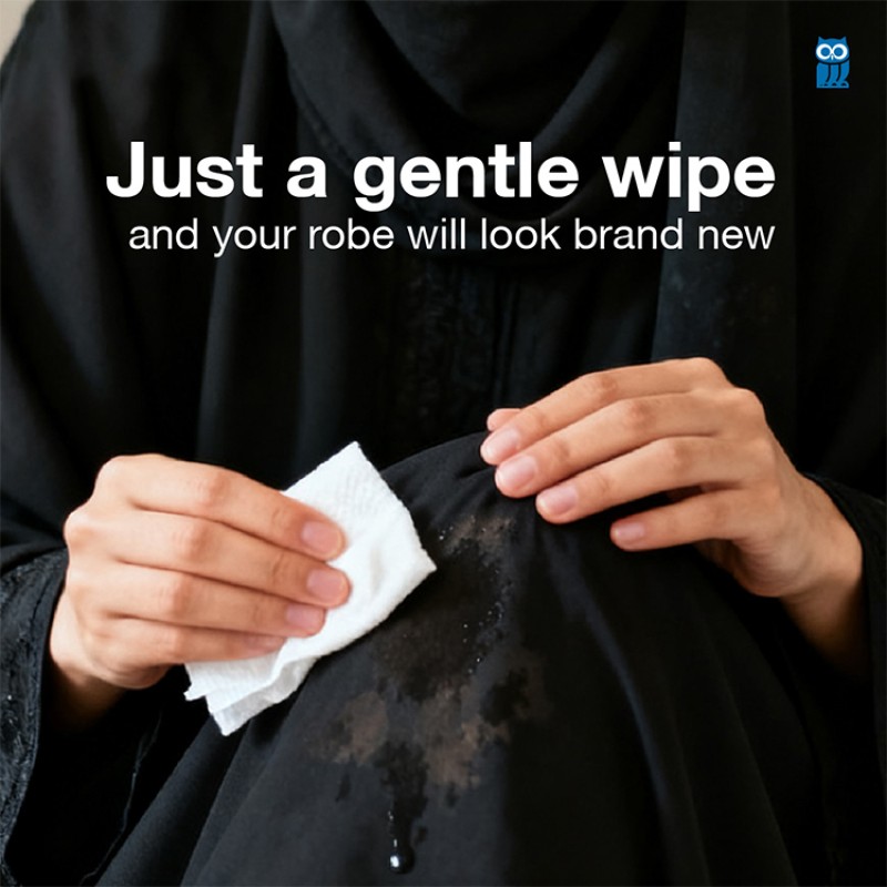 Abaya Wipes Supplier - Biokleen Private Label 25ct Portable Abaya Wipes Easy Carry Abaya Cleansing Wipes