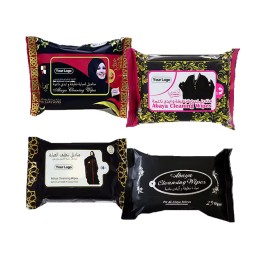 Wet Wipes Factory - Biokleen Private Label OEM Big Size Wet Wipes for Abaya Aloe Vera Wet Wipes Abaya Cleaning Wipes