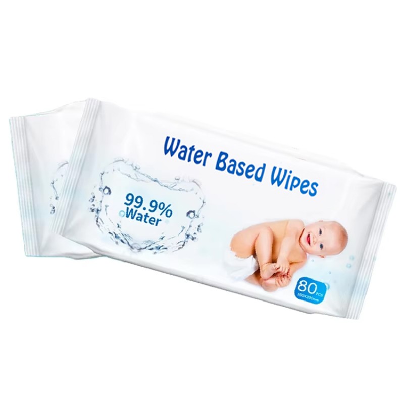 Baby Wipes Supplier - Biokleen 80PCS Unscented 99.9% Pure Water Newborn Wet Wipes Water Based Cleansing Wipes