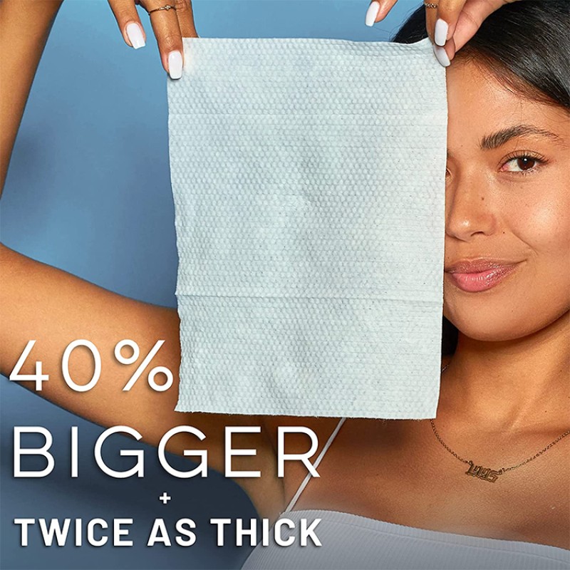 Cleansing Towelettes Factory - Biokleen Custom Fragrance Free Makeup Cleansing Towelettes Individually Wrapped Makeup