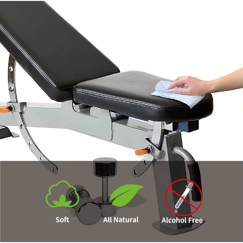 Fitness Center Wipes Manufacturer - Biokleen Custom Manufacturer 1000ct Fitness Center Wipes Gym Equipment Wipes