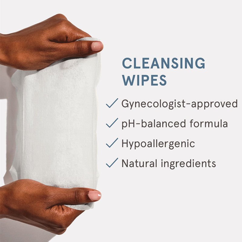 Female Hygiene Wipes Factory - Biokleen Private Label Big Size Easy Cooling Female Hygiene Wipes Cleansing Wipes Pure
