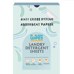 Color Protection Manufacturer - Biokleen Private Label 60ct Laundry Color Catcher Biodegradable Color Protection Sheet