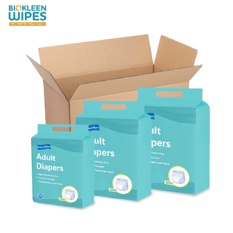 Adult Diaper Supplier - Biokleen Men Large Size Adult Diaper Pant Free Samples Ultra Thick Adult Diapers Disposable