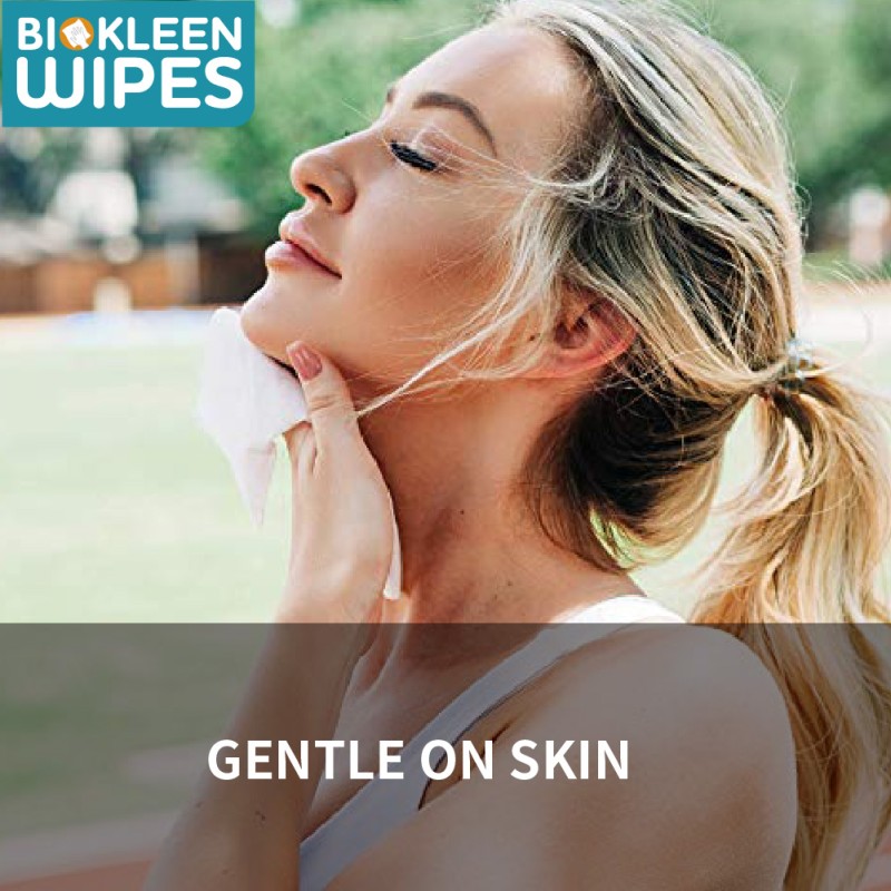 Sport Wipes Supplier - Biokleen Wholesale 10ct Dermatologist Tested Bamboo Sport Outdoor Sweat Block Wipes Antiperspirant