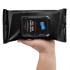 Resealable Wipes Supplier - Biokleen 50 Count Resealable Flip Hand and Deodorizing Wipes After Workout Body Facial Wipes