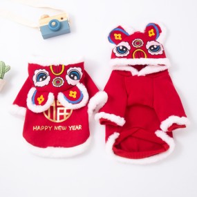 Dog Coat Manufacturer - Plush Lion Design for Small Dogs