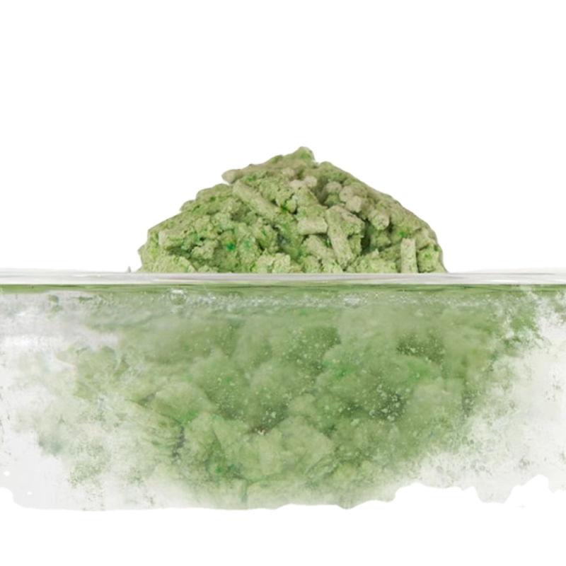 Green Tea Tofu Cat Litter Manufacturer - OEM Dust Free Flushable