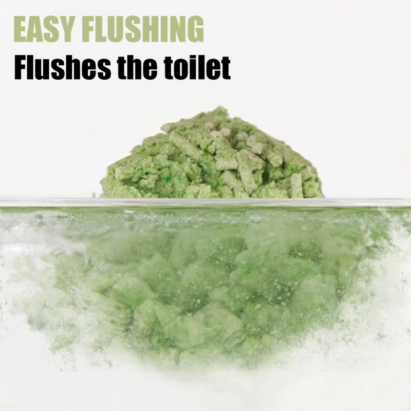 Tofu Cat Litter Factory - OEM 1.5-3mm Flushable Clumping Sand