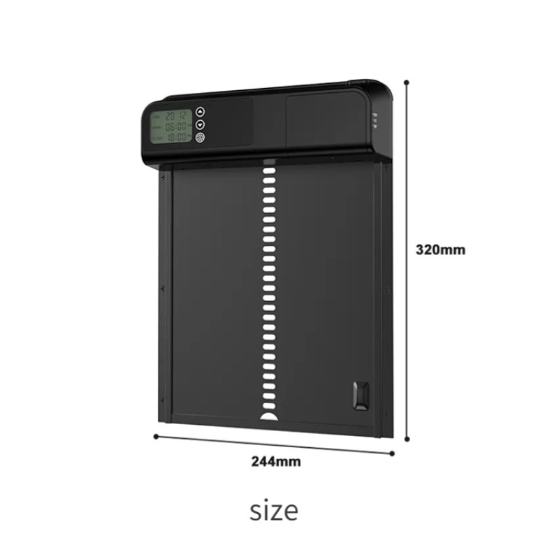 Chicken Coop Door Factory - OEM Automatic Metal Door with Timer