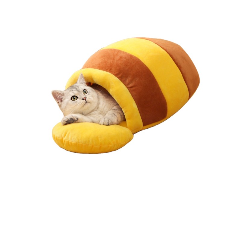 Pet Nest Manufacturer - OEM Honey Jar Deep Sleep Cat Bed