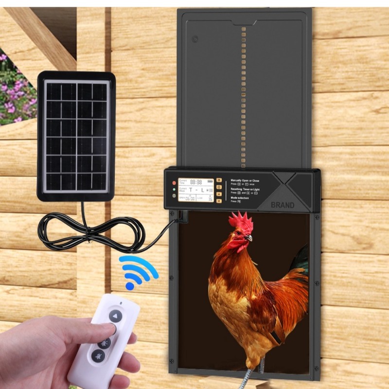Solar Chicken Door Manufacturer - OEM Waterproof Light Sensor