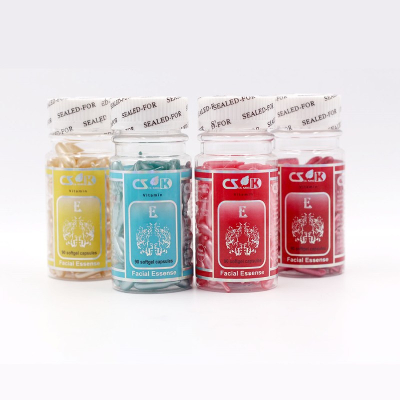 Vitamin E Facial Capsules Factory - Skin Revitalizer Female Care Day Essence OEM ODM