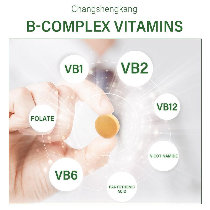 Vitamin B Complex Tablets Wholesaler - B12 B2 B6 Custom Formula Health Supplement