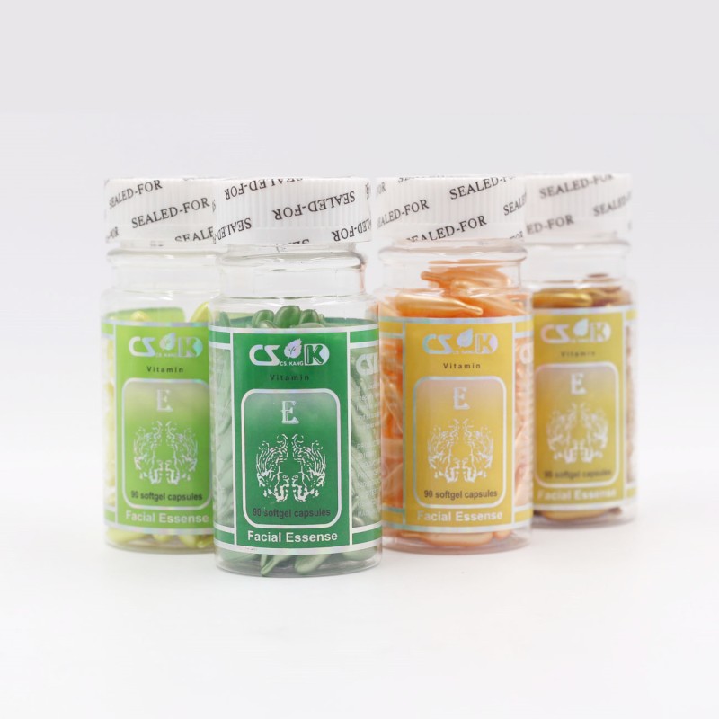 Vitamin E Facial Capsules Factory - Skin Revitalizer Female Care Day Essence OEM ODM