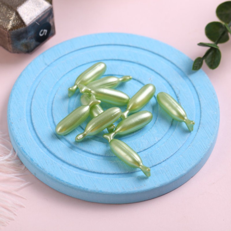 Vitamin E Facial Serum Capsules Factory - Natural Vitamins Small Fish Shape Cosmetic OEM