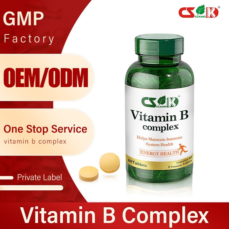 Vitamin B Complex Tablets Wholesaler - B12 B2 B6 Custom Formula Health Supplement