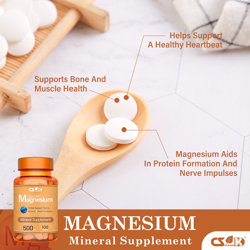 Calcium Magnesium Vitamin D Zinc Tablets Factory - Bone Strength Joint Health Custom Formula