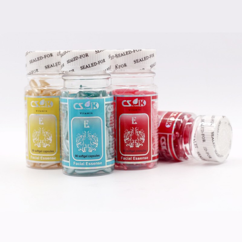 Vitamin E Facial Capsules Factory - Skin Revitalizer Female Care Day Essence OEM ODM