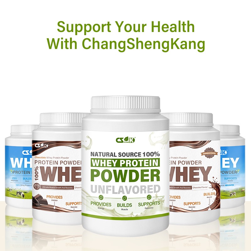 Whey Protein Concentrate Powder Factory - WPC Muscle Building Sports Supplements Custom