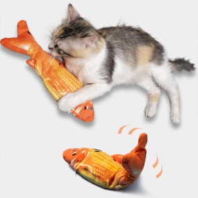 Electric Fish Cat Toy Factory - OEM USB Chargeable Floppy Toy