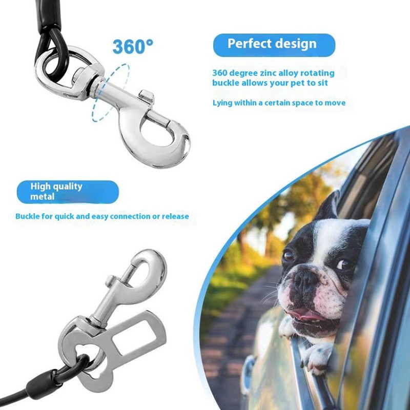 Dog Travel Chain Factory - OEM Anti-Bite Car Safety Belt