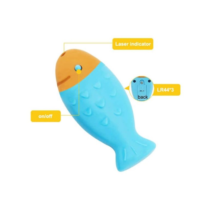 Eco Laser Cat Toy Factory - OEM Electronic Fish Fun Safe