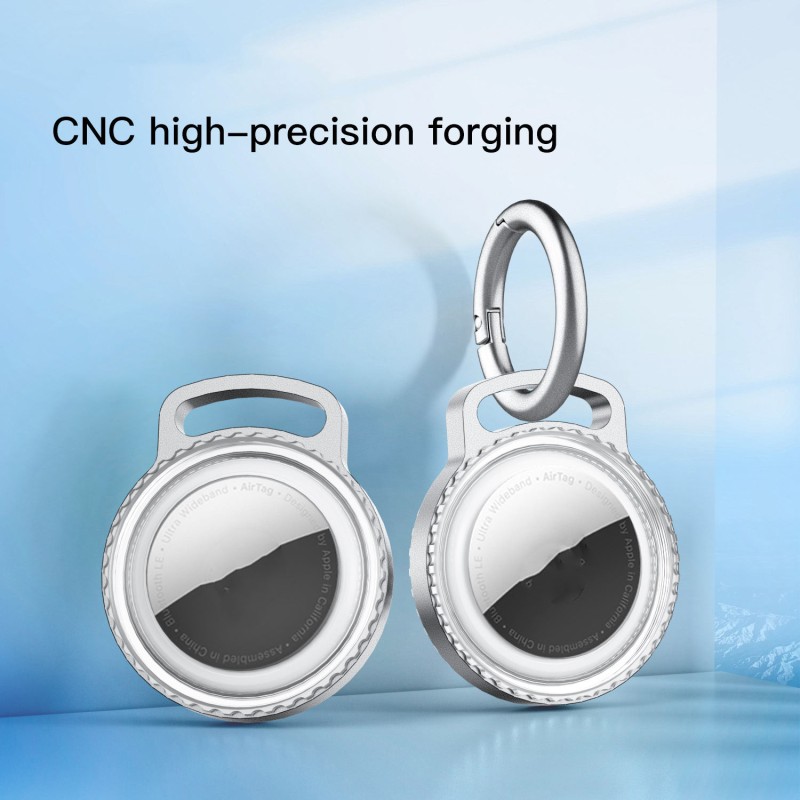 AirTag Case Manufacturer - OEM Aluminum Metal Carabiner