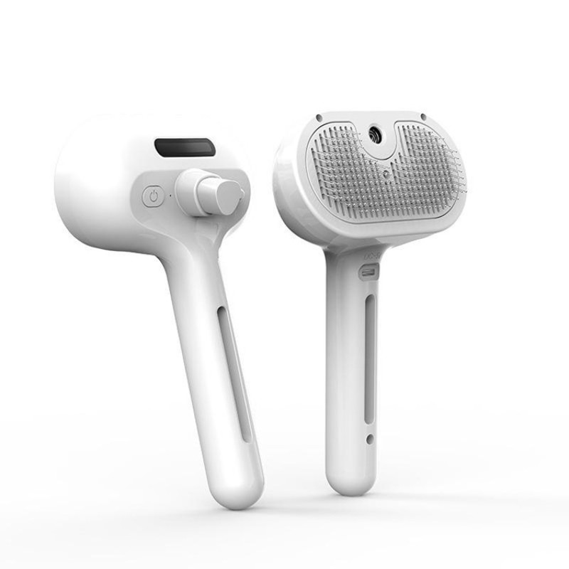 Self-Cleaning Pet Brush Factory - OEM Low Noise Grooming Comb