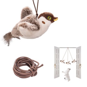 Automatic Cat Toy Manufacturer - OEM Chirping Flapping Bird Toy