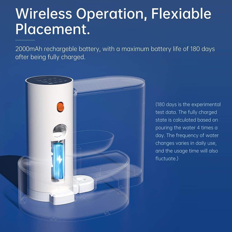 Smart Cat Fountain Factory - OEM Wireless Dumping Water Dispenser
