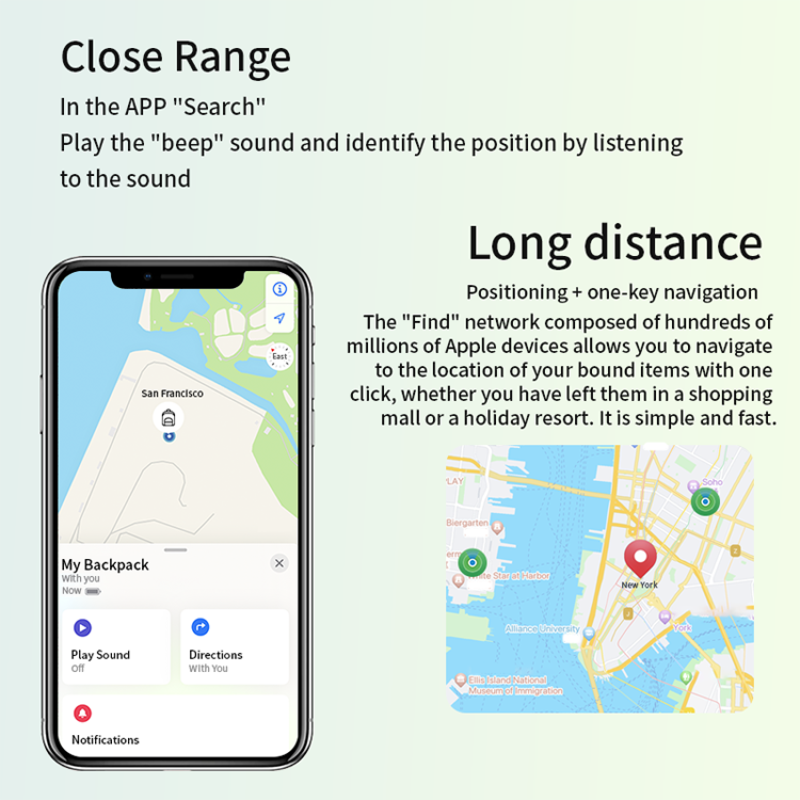 MFI AirTag Factory - OEM Smart GPS Locator Key Finder
