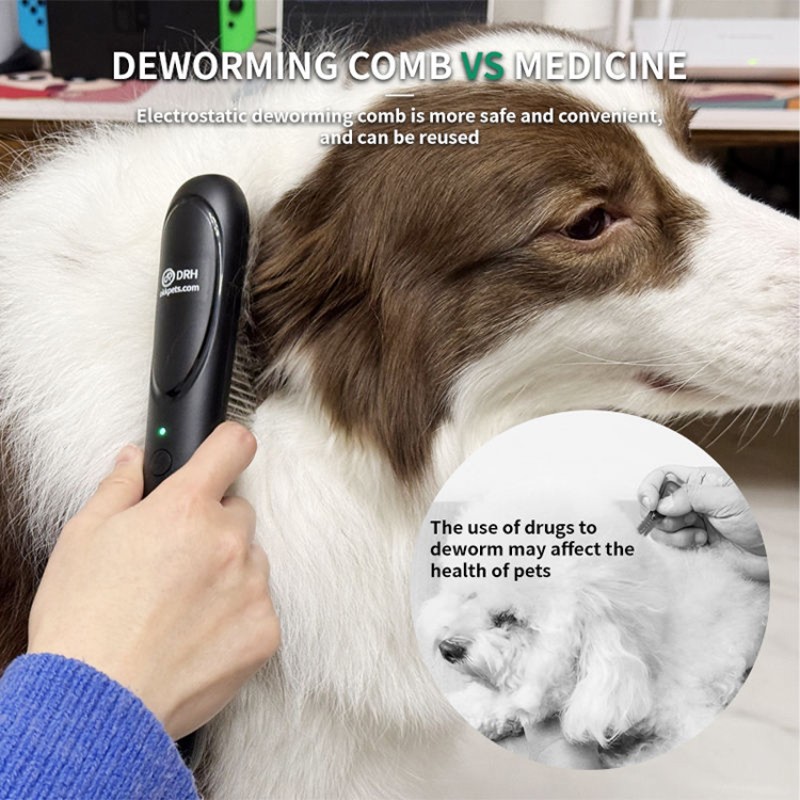 Electric Lice Comb Factory - OEM 2-in-1 Anti Flea Comb