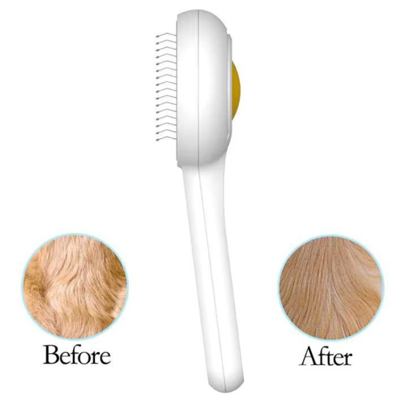 Self Cleaning Pet Brush Factory - OEM Hair Remover Comb