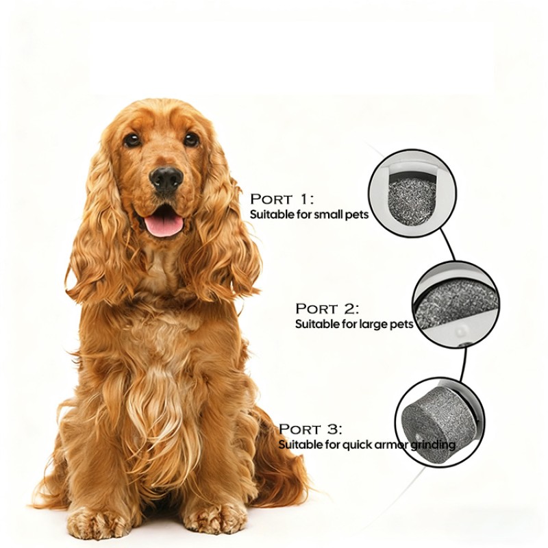 Pet Nail Trimmer Factory - OEM Electric Rechargeable Grinder