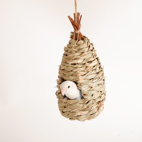 Hibiscus Bird Houses Supplier - 100% Hand-woven