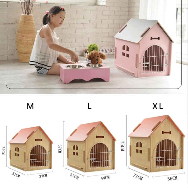 Wooden Kennels Supplier - Indoor Outdoor Metal Door