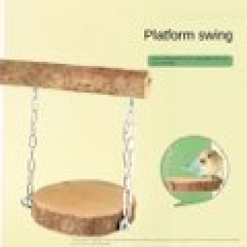 Wood Roosting Swings Manufacturer - Natural Rattan Ladder