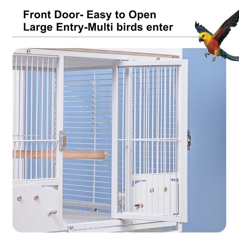 Stackable Bird Cages Factory - Metal Triple Outdoor