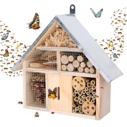 Insect Houses Manufacturer - Wooden Bee Butterfly