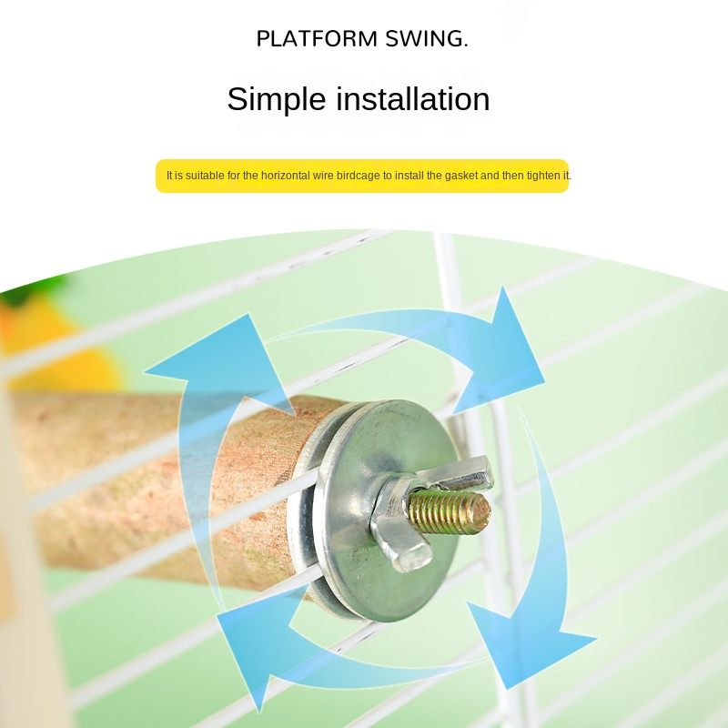 Wood Roosting Swings Manufacturer - Natural Rattan Ladder