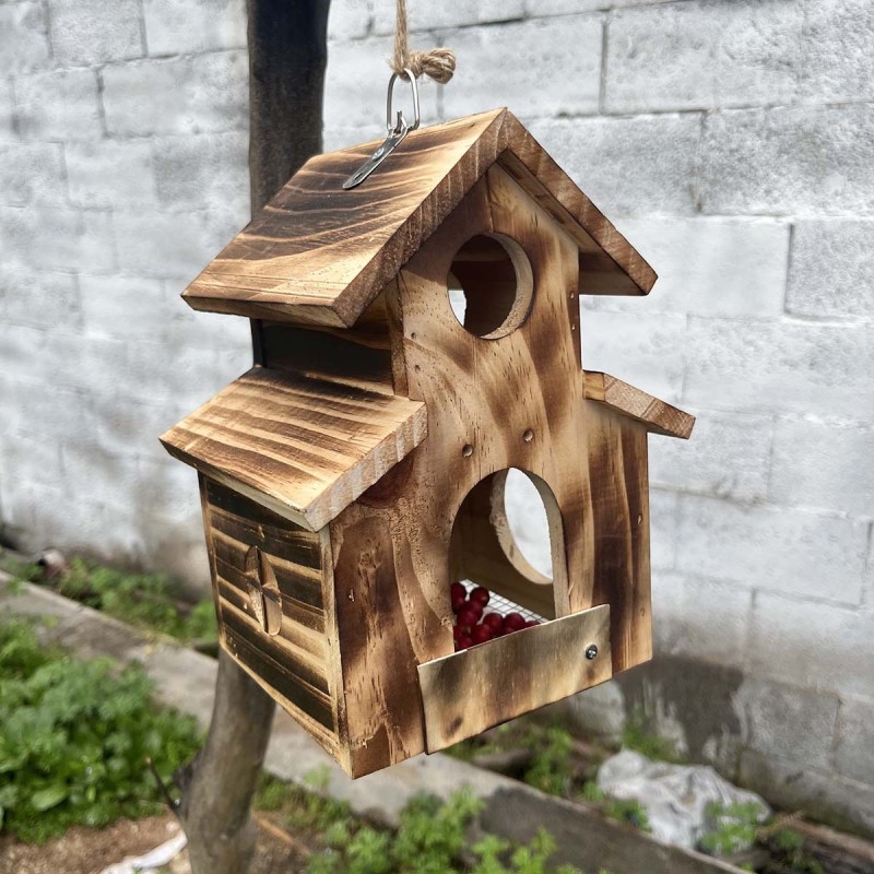 Birdhouse Nest Boxes Supplier - Eco-friendly Hanging