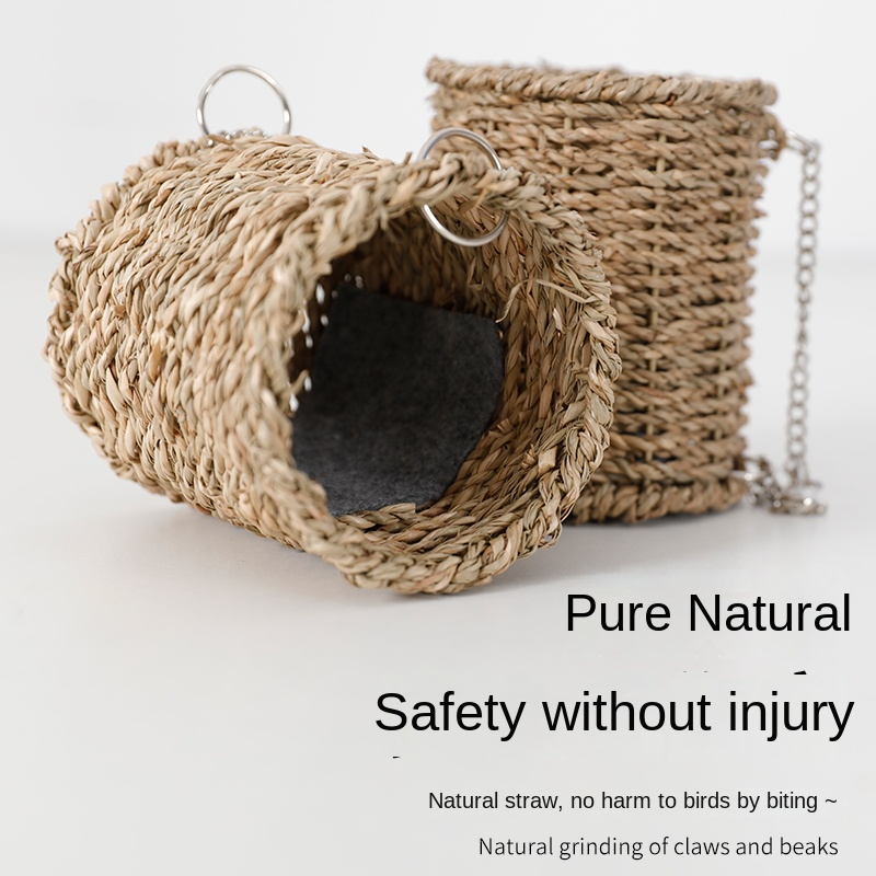 Wood Nest Beds Supplier - Hanging Cage Shelter