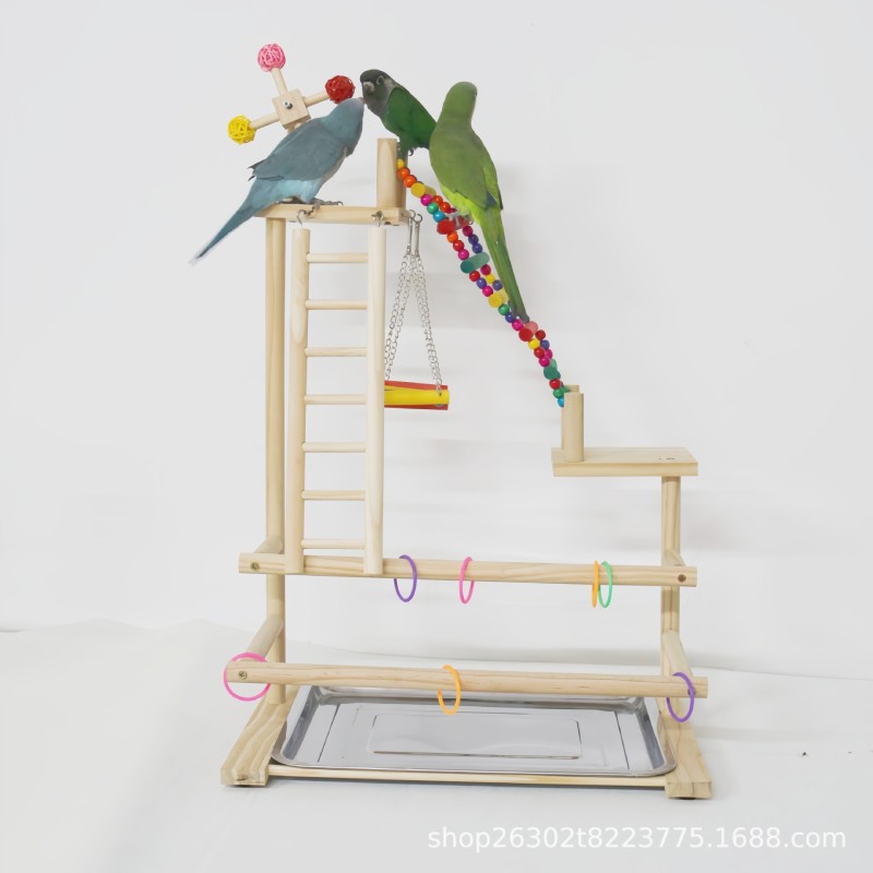 Wood Play Stands Factory - Birdhouse Perch Ladder