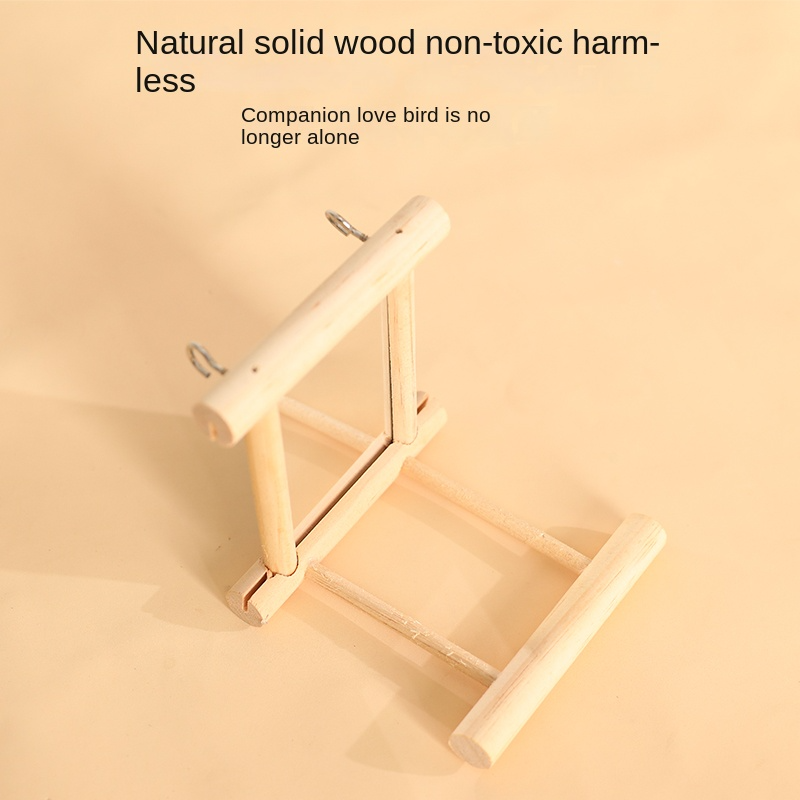 Wooden Bird Cages Manufacturer - Hanging Mirror Platform