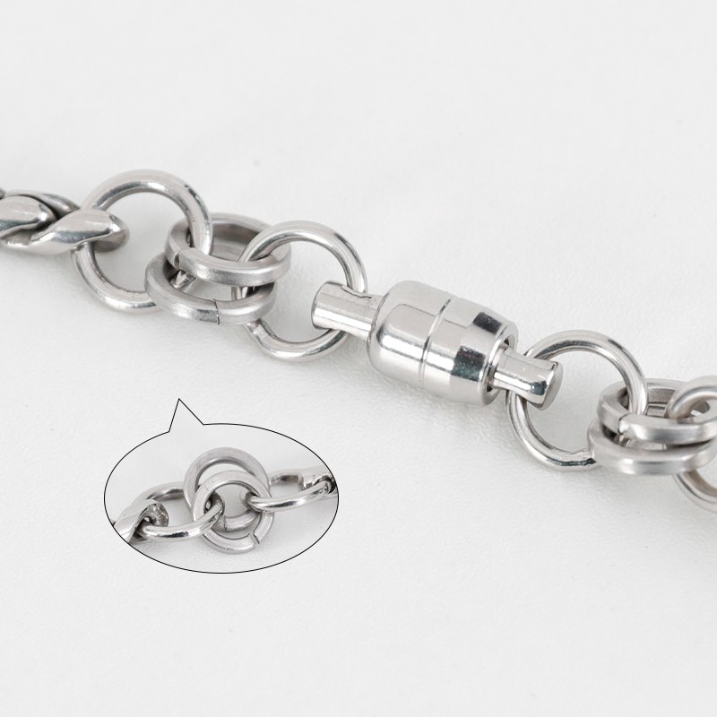 Parrot Anklets Supplier - Stainless Steel Medium